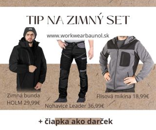 Zimný tip, objednať môžete na www.workwearbaunol.sk🥶